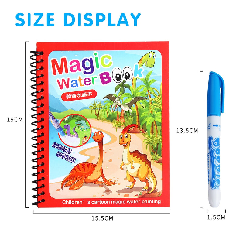 Aquapaint-Kids Water coloring Book
